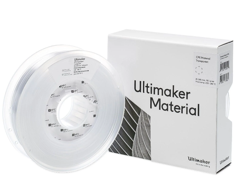 Ultimaker Filamento CPE  Trasparent