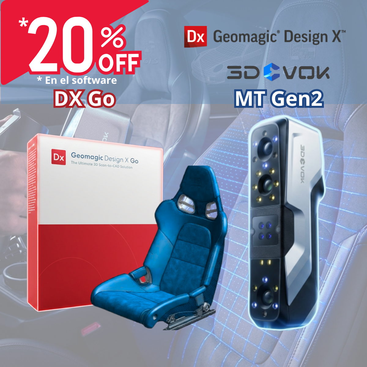 MT Gen2 3DeVOK + Geomagic